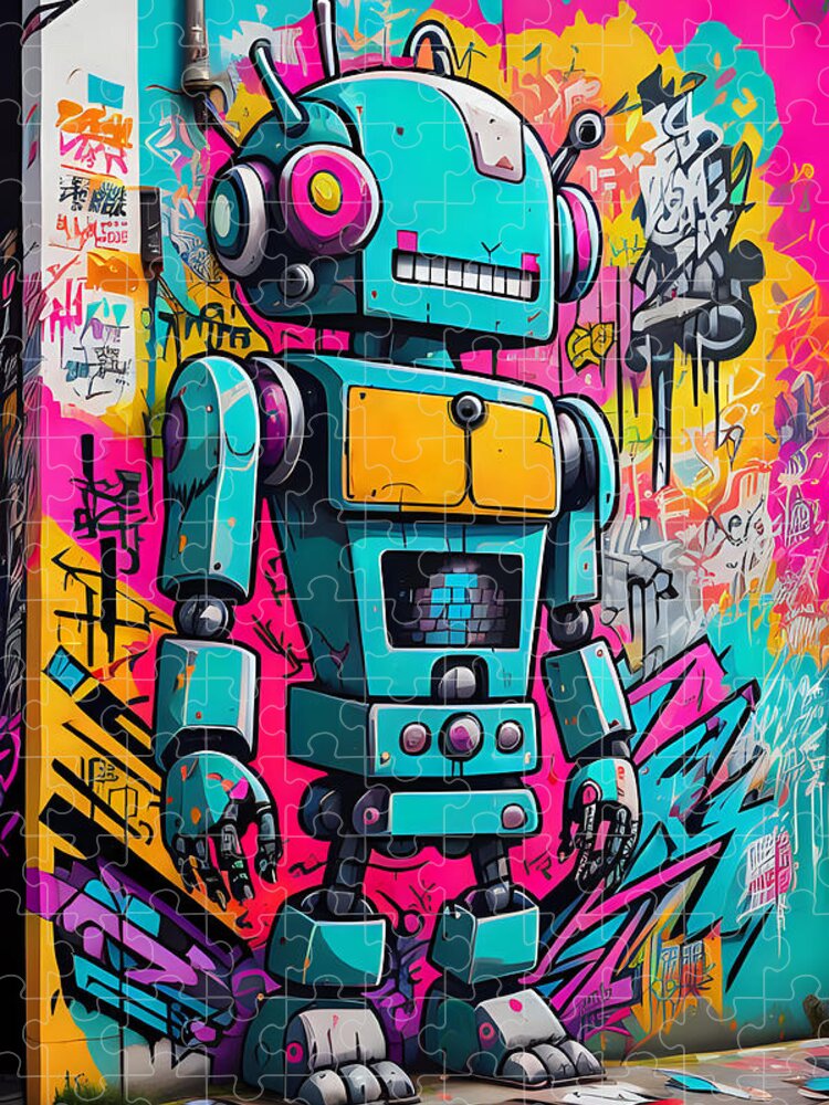 Circuit Splendor: Urban Android Mosaics, Series 1