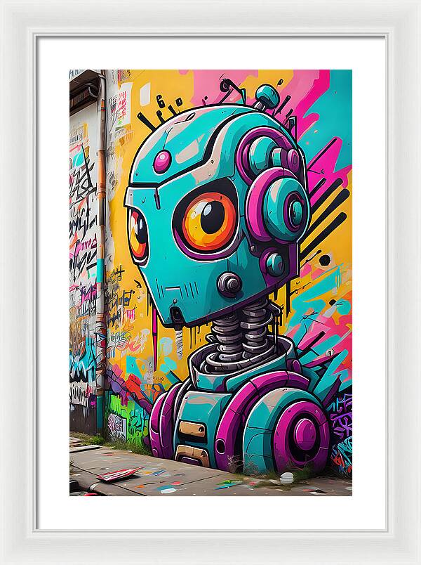 Circuit Splendor: Urban Android Mosaics, Series 13