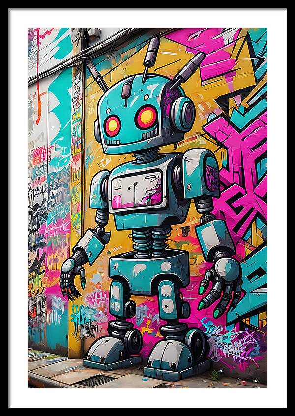 Circuit Splendor: Urban Android Mosaics, Series 4