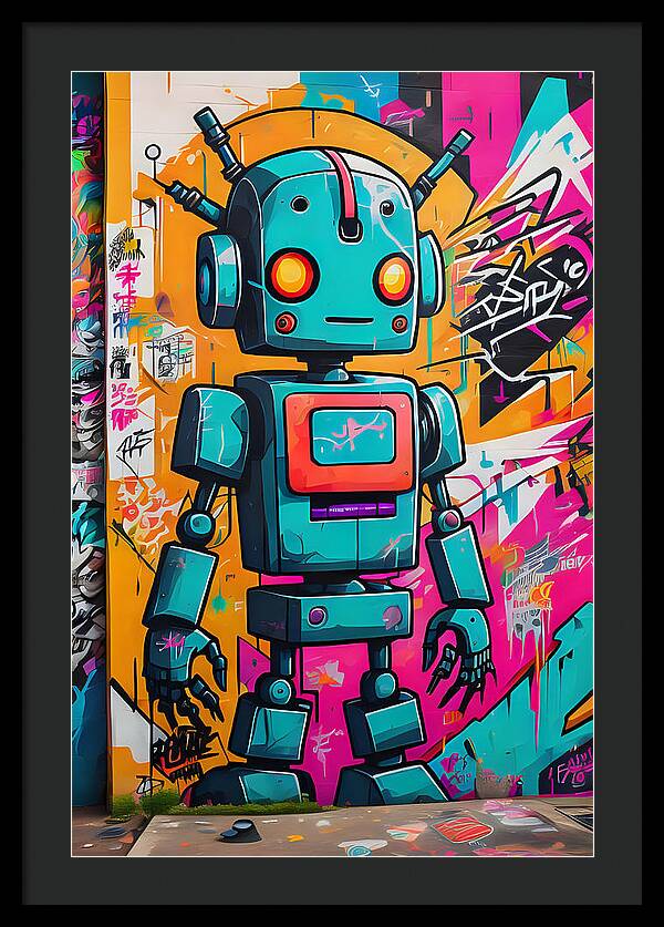 Circuit Splendor: Urban Android Mosaics, Series 6