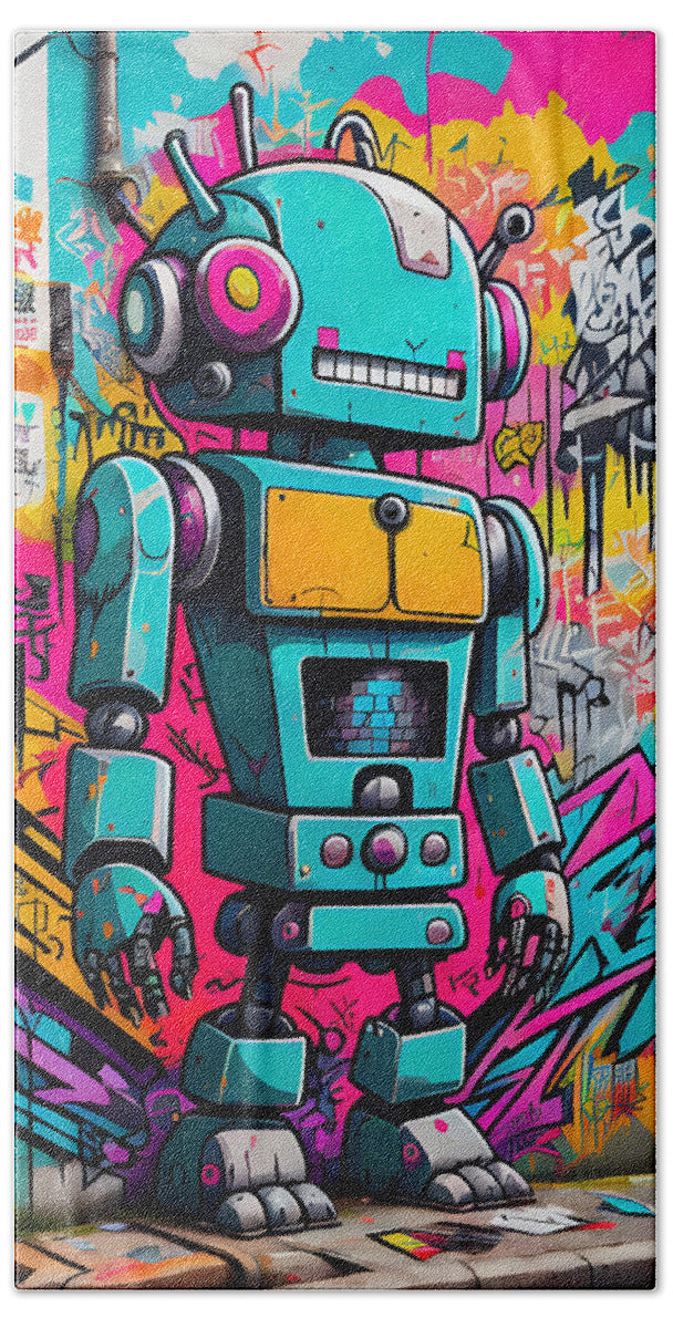 Circuit Splendor Beach Towel by JB Studio â€” main product image