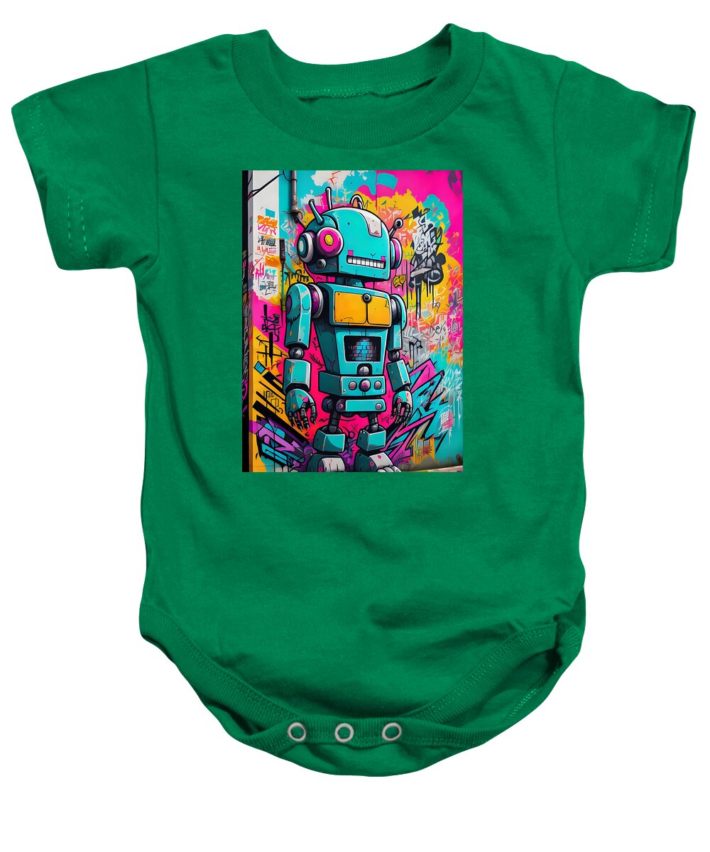 Circuit Splendor Baby Onesie by JB Studio â€” main product image