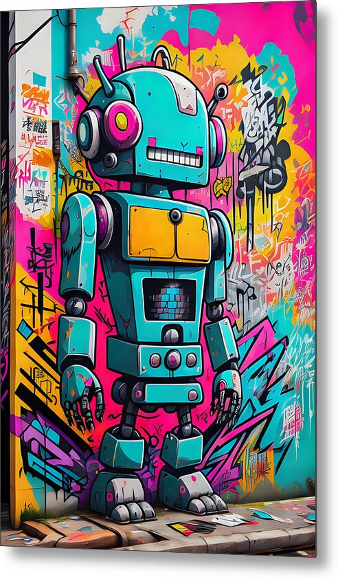 Circuit Splendor Metal Print by JB Studio â€” main product image