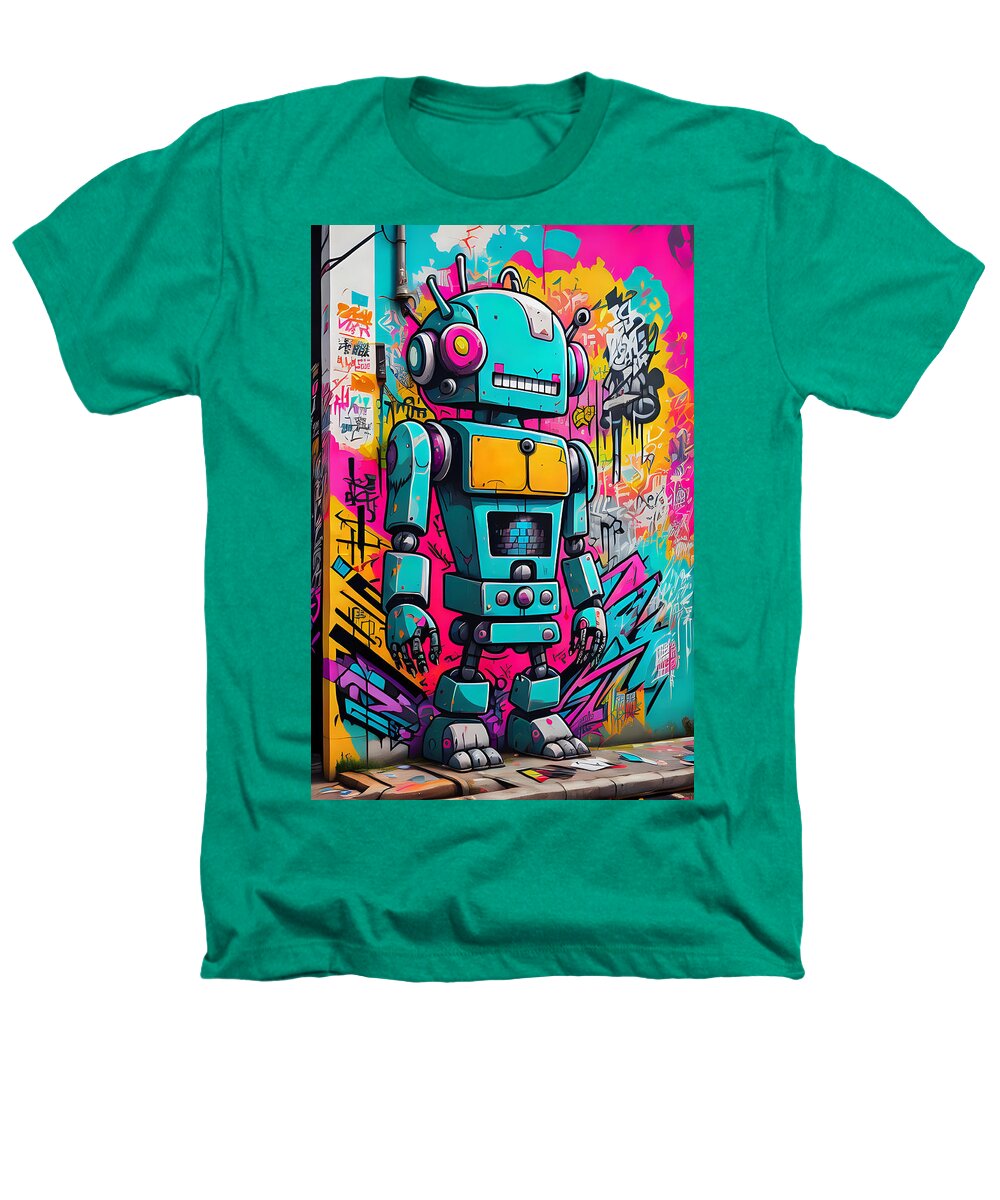 Circuit Splendor Heather T-Shirt by JB Studio â€” main product image