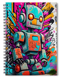 Circuit Splendor Spiral Notebook by JB Studio â€” main product image