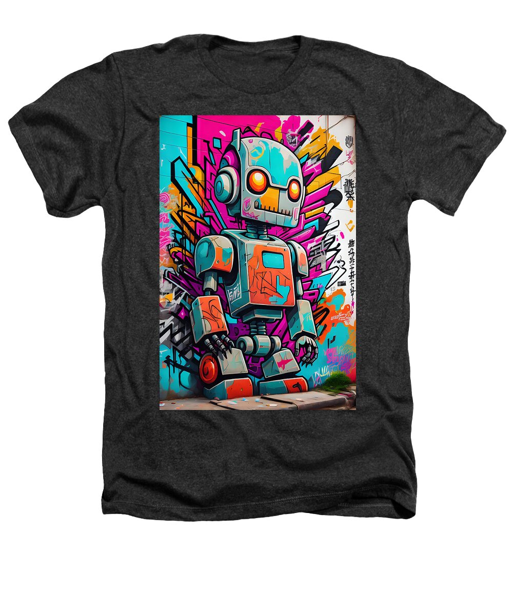 Circuit Splendor Heather T-Shirt by JB Studio â€” main product image