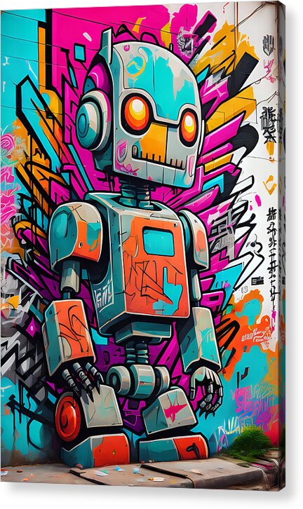 Circuit Splendor Acrylic Print by JB Studio â€” main product image