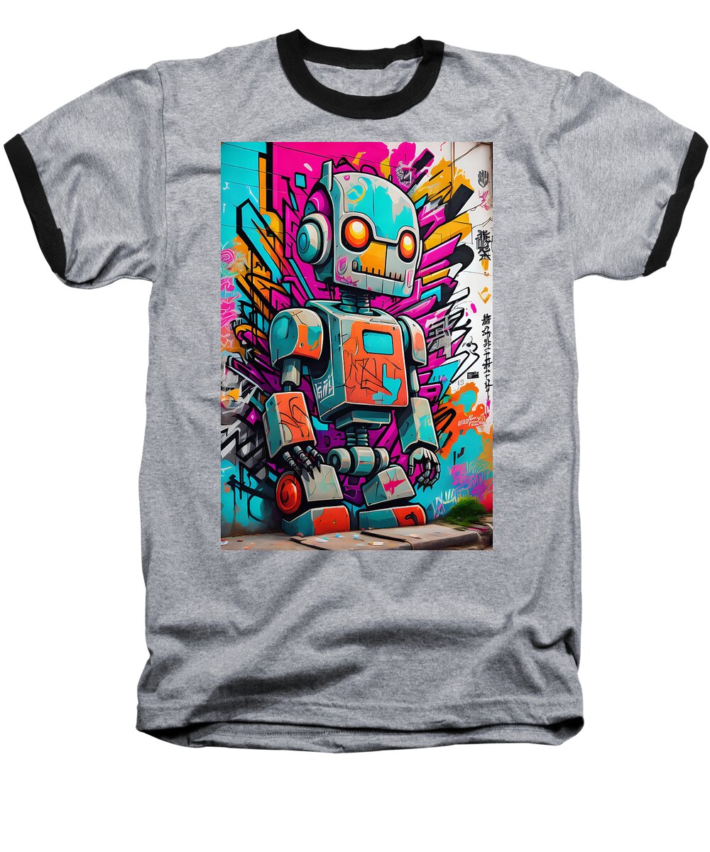 Circuit Splendor Baseball T-Shirt by JB Studio â€” main product image