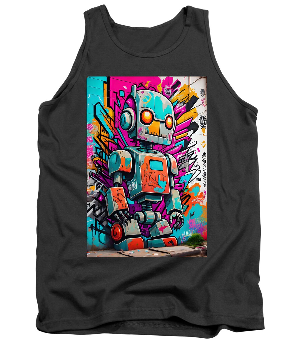 Circuit Splendor Tank Top by JB Studio â€” main product image