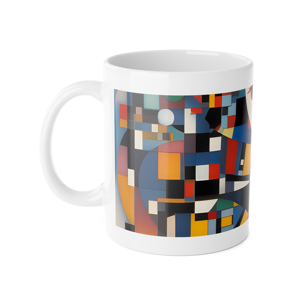 Abstract Reverie Mug by JB Studio â€” alternate angle view