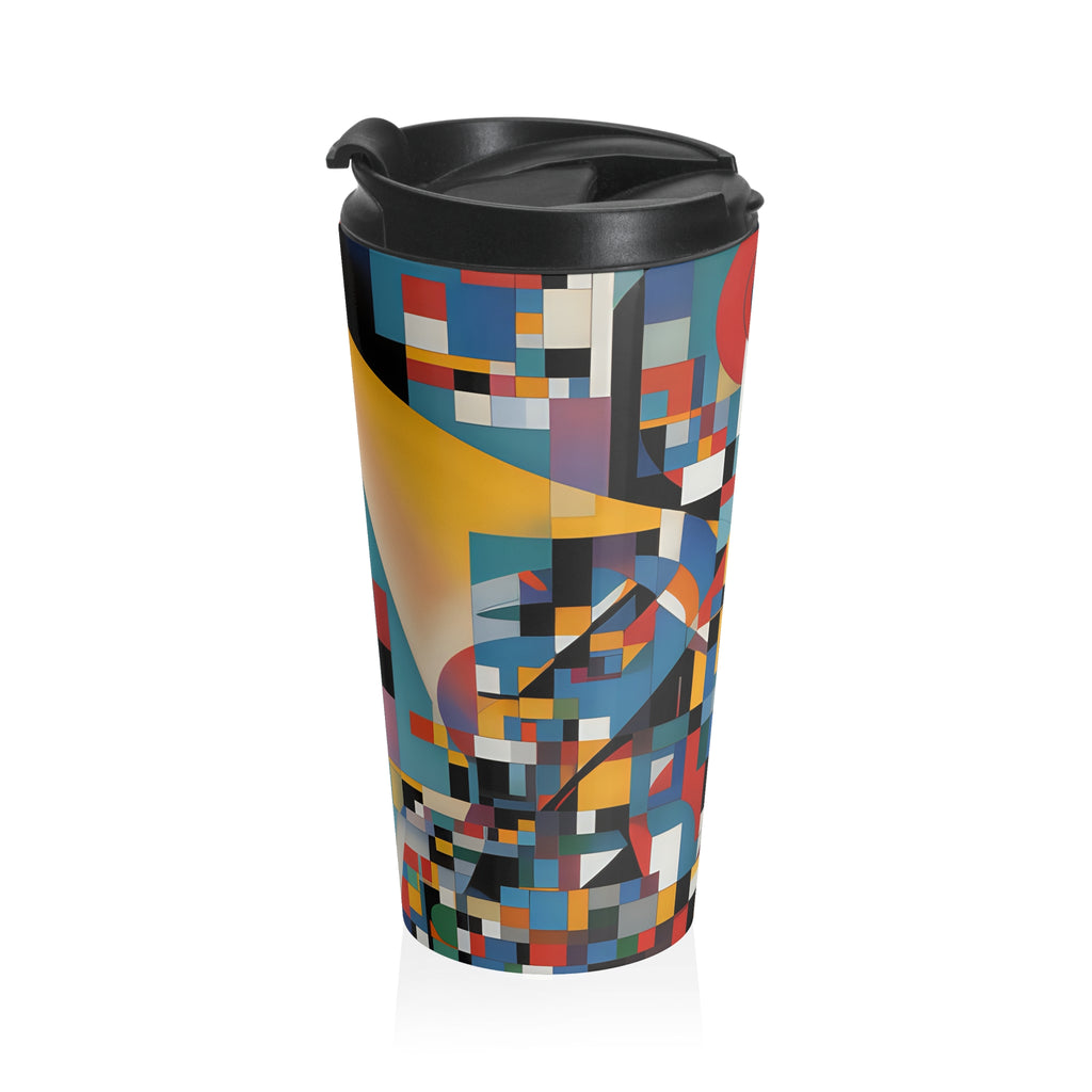 Abstract Reverie Mug by JB Studio â€” lifestyle in-room view
