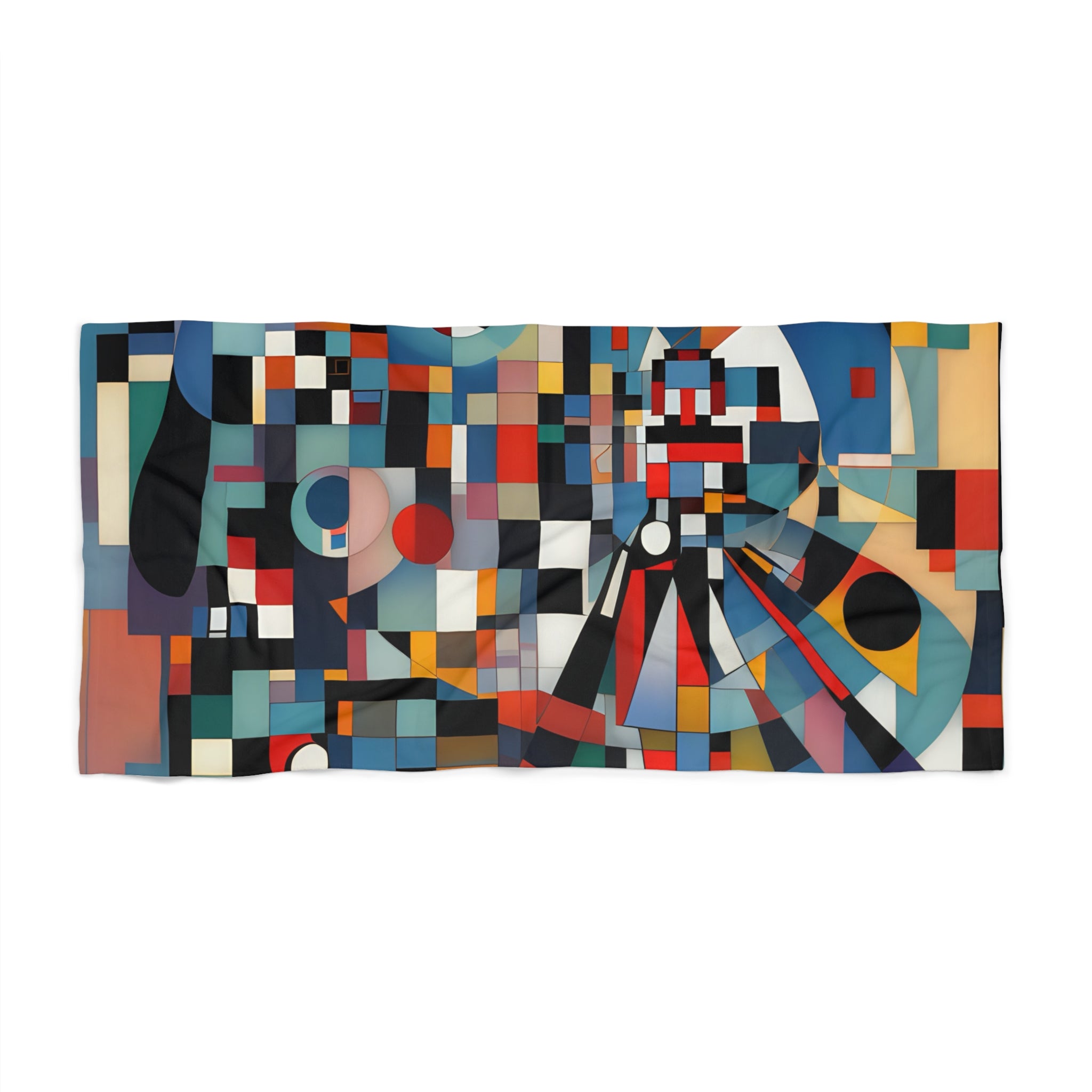 Abstract Reverie Beach Towel by JB Studio â€” main product image