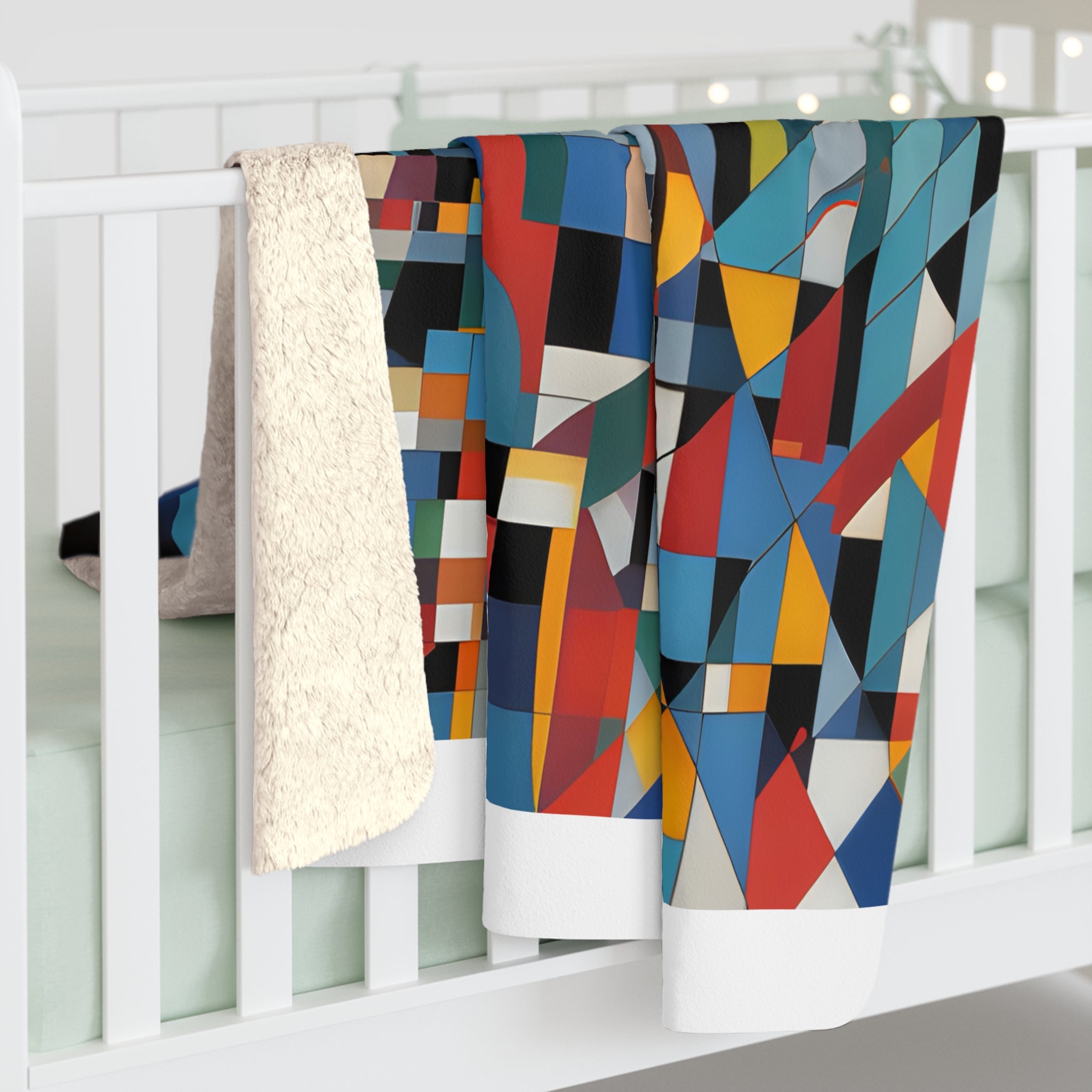 Abstract Reverie Fleece Blanket by JB Studio â€” view 6