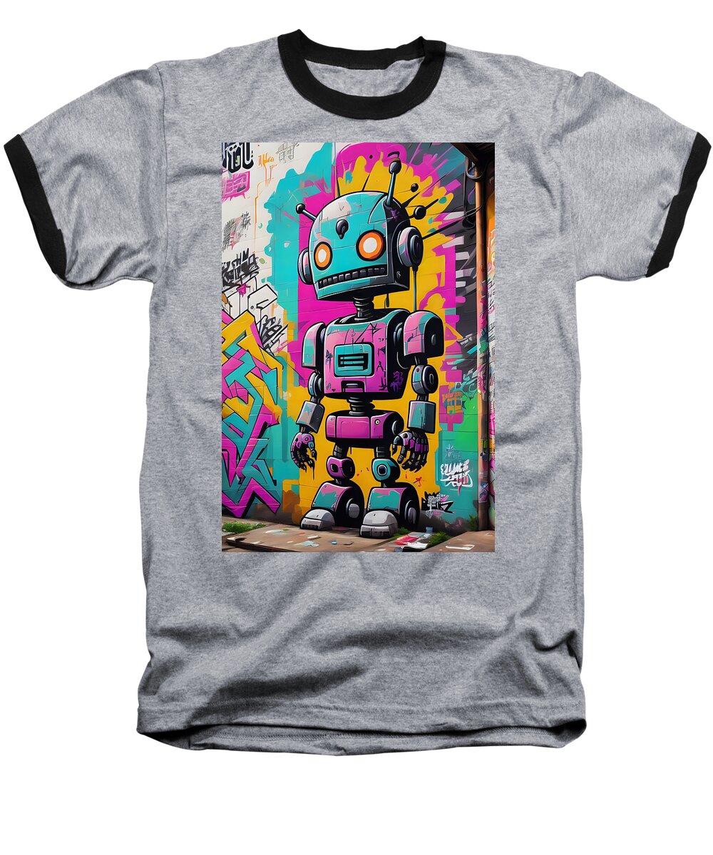 Circuit Splendor Baseball T-Shirt by JB Studio â€” main product image