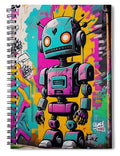 Circuit Splendor Spiral Notebook by JB Studio â€” main product image