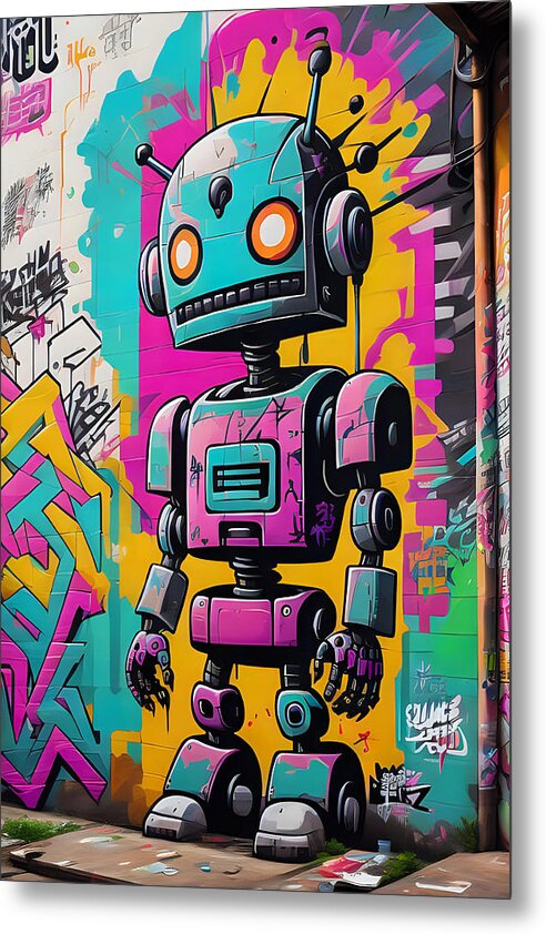 Circuit Splendor Metal Print by JB Studio â€” main product image