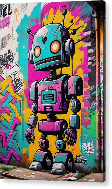 Circuit Splendor Acrylic Print by JB Studio â€” main product image