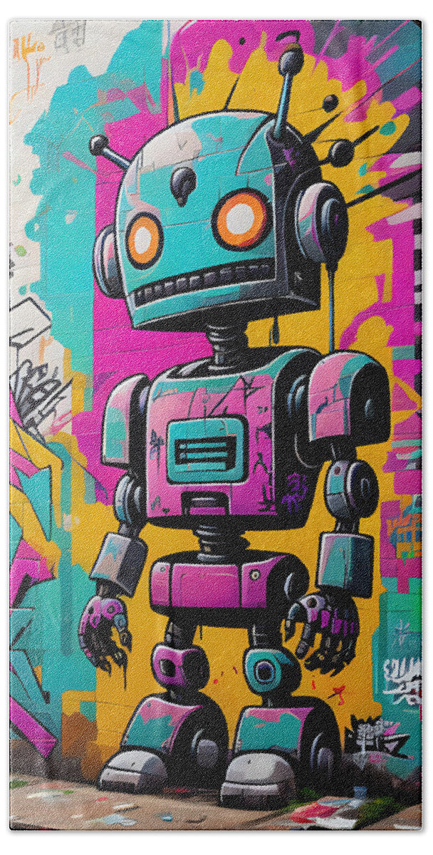 Circuit Splendor Beach Towel by JB Studio â€” main product image