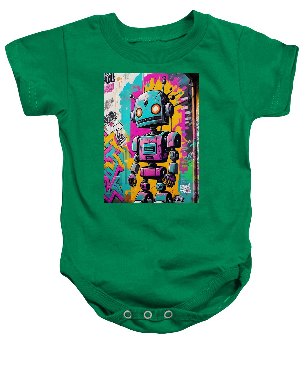 Circuit Splendor Baby Onesie by JB Studio â€” main product image