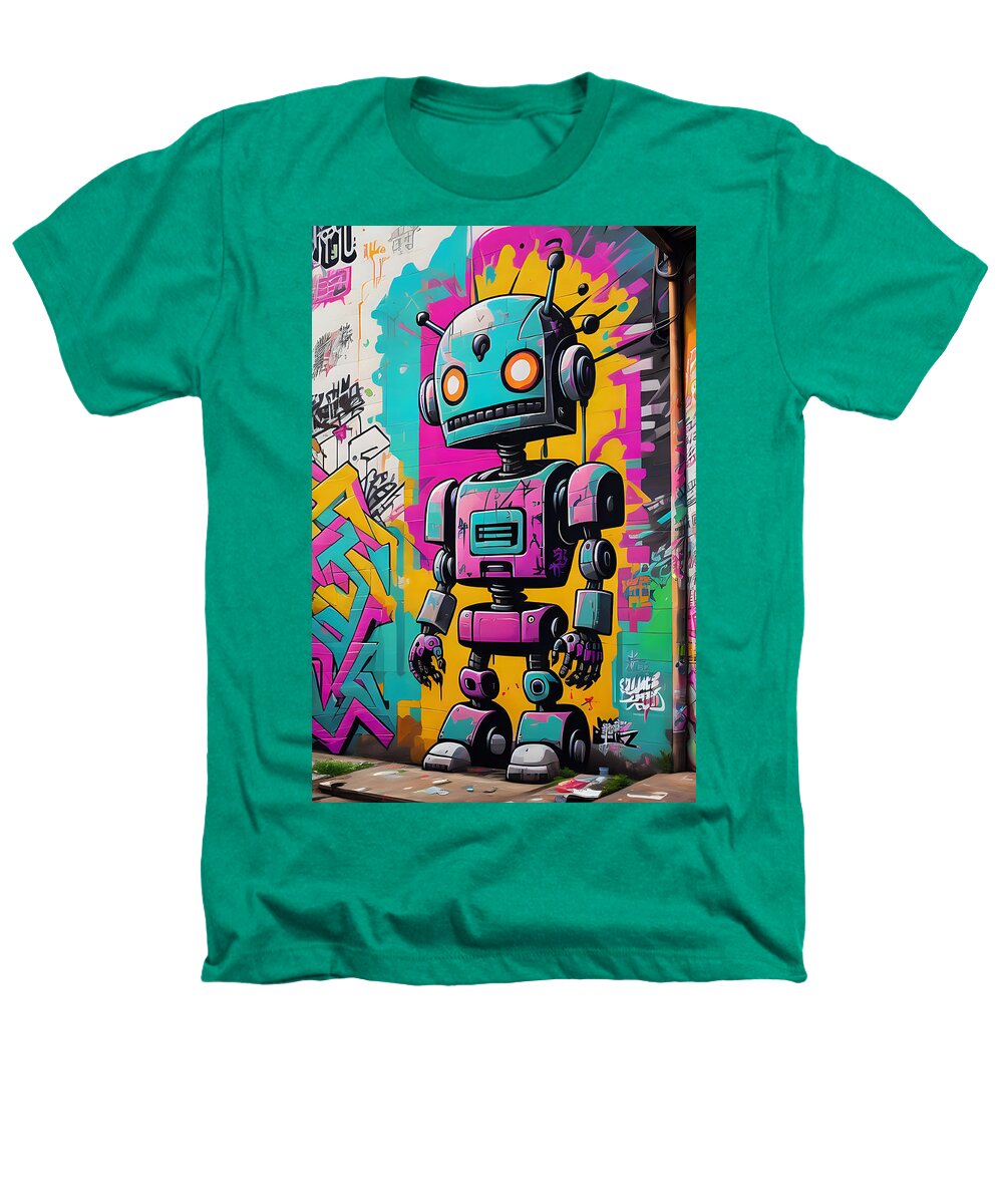 Circuit Splendor Heather T-Shirt by JB Studio â€” main product image