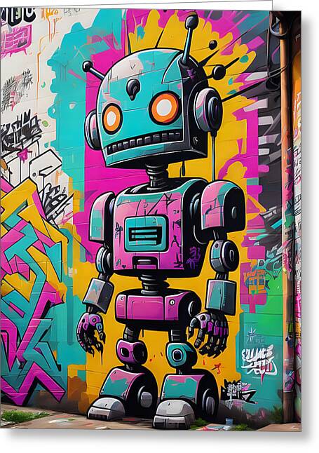 Circuit Splendor Greeting Card by JB Studio â€” main product image