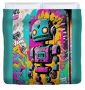 Circuit Splendor Duvet Cover by JB Studio â€” main product image