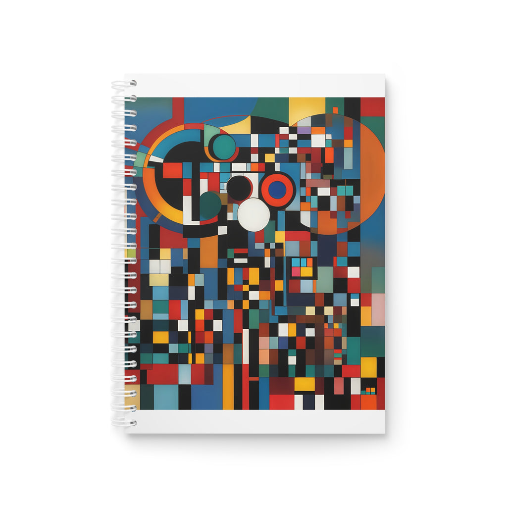 Abstract Reverie Spiral Notebook by JB Studio â€” main product image
