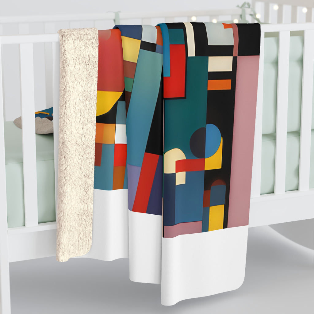 Abstract Reverie Fleece Blanket by JB Studio â€” view 9