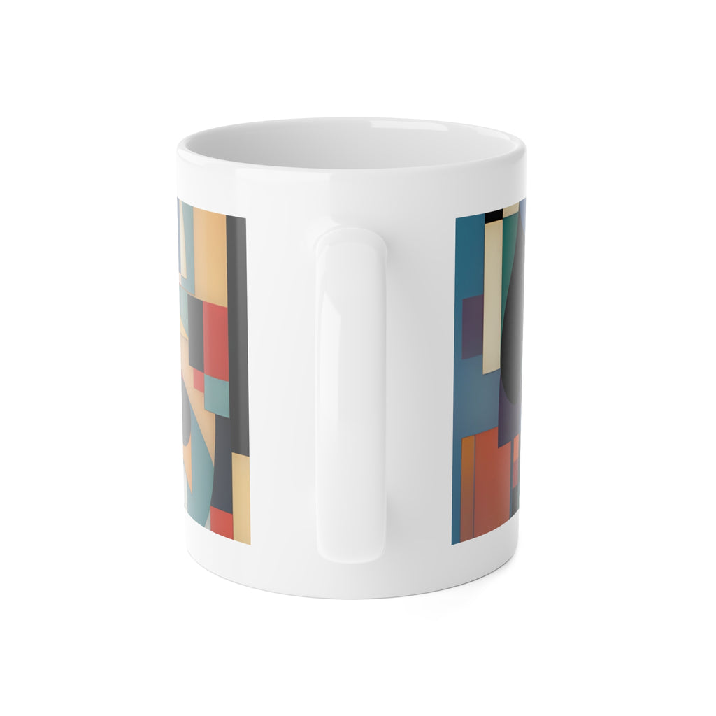 Abstract Reverie Mug by JB Studio â€” lifestyle in-room view