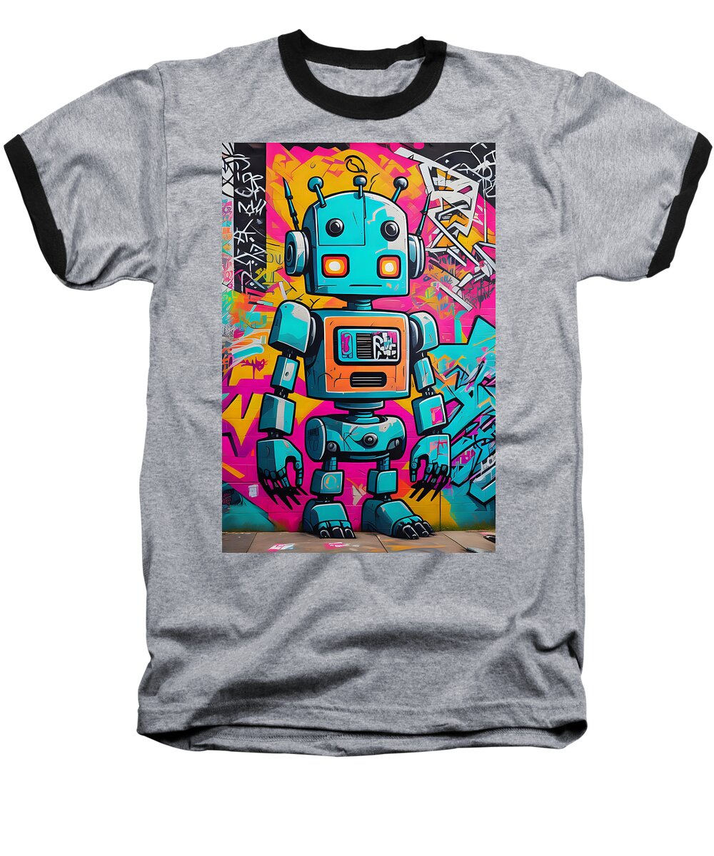 Circuit Splendor Baseball T-Shirt by JB Studio â€” main product image