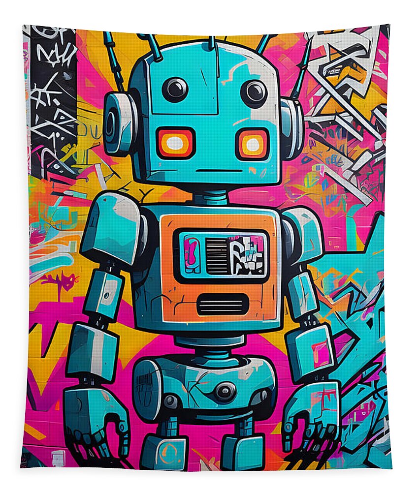 Circuit Splendor Wall Tapestry by JB Studio â€” main product image