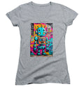 Circuit Splendor Women's V-Neck T-Shirt by JB Studio â€” main product image
