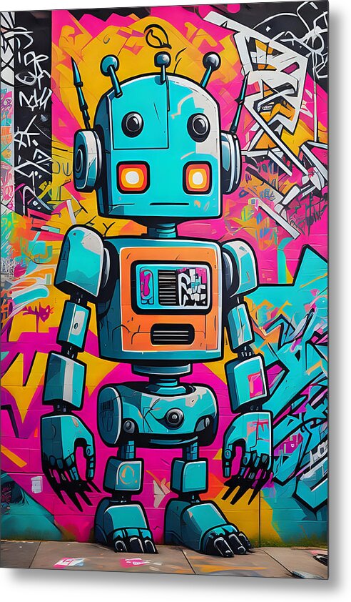 Circuit Splendor Metal Print by JB Studio â€” main product image