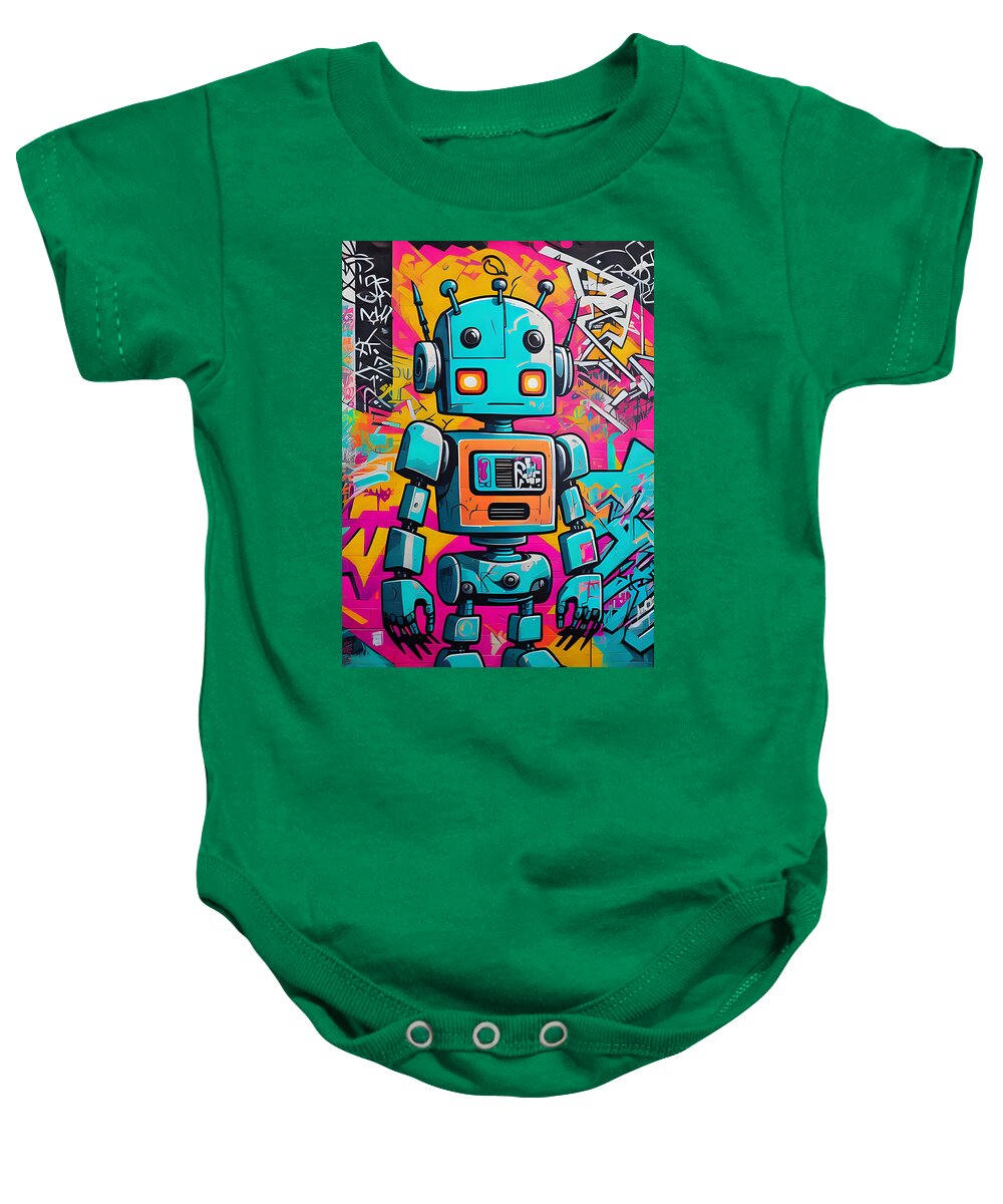 Circuit Splendor Baby Onesie by JB Studio â€” main product image