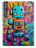 Circuit Splendor Spiral Notebook by JB Studio â€” main product image