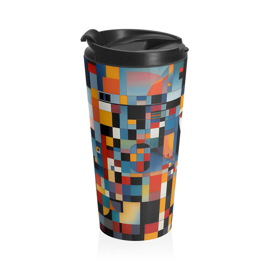 Abstract Reverie Mug by JB Studio â€” lifestyle in-room view