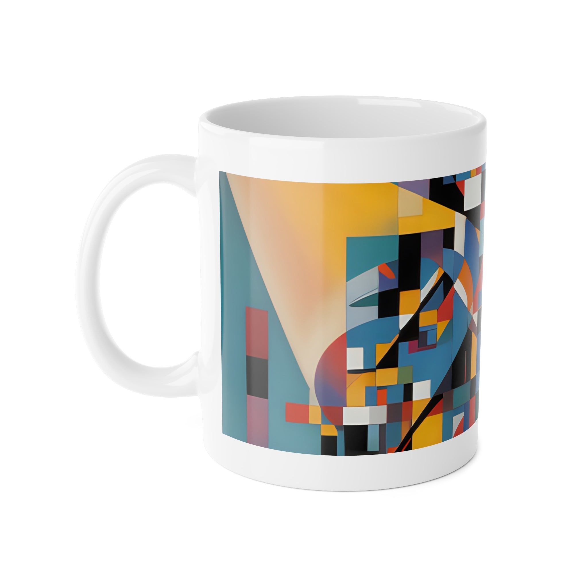 Abstract Reverie Mug by JB Studio â€” alternate angle view