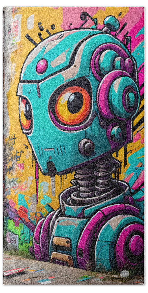 Circuit Splendor Beach Towel by JB Studio â€” main product image