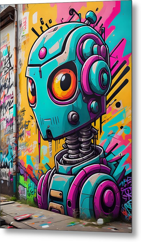 Circuit Splendor Metal Print by JB Studio â€” main product image