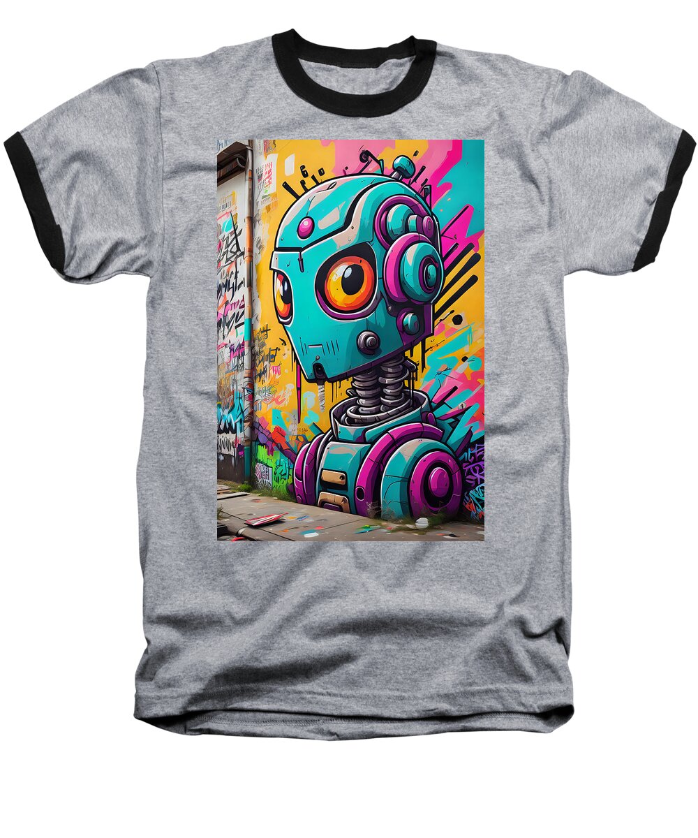 Circuit Splendor Baseball T-Shirt by JB Studio â€” main product image