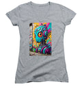 Circuit Splendor Women's V-Neck T-Shirt by JB Studio â€” main product image