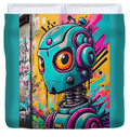 Circuit Splendor Duvet Cover by JB Studio â€” main product image