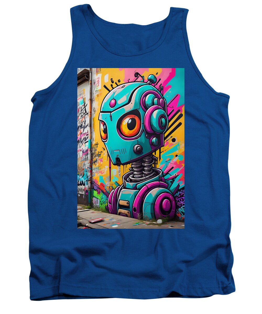 Circuit Splendor Tank Top by JB Studio â€” main product image