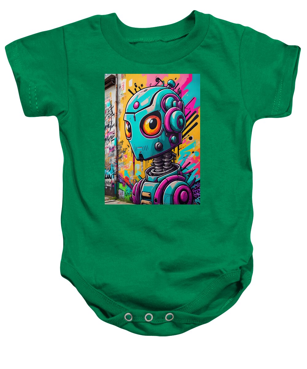 Circuit Splendor Baby Onesie by JB Studio â€” main product image