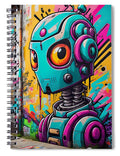Circuit Splendor Spiral Notebook by JB Studio â€” main product image