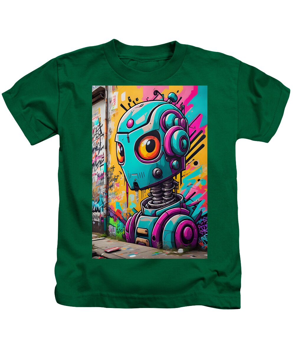 Circuit Splendor Kids T-Shirt by JB Studio â€” main product image
