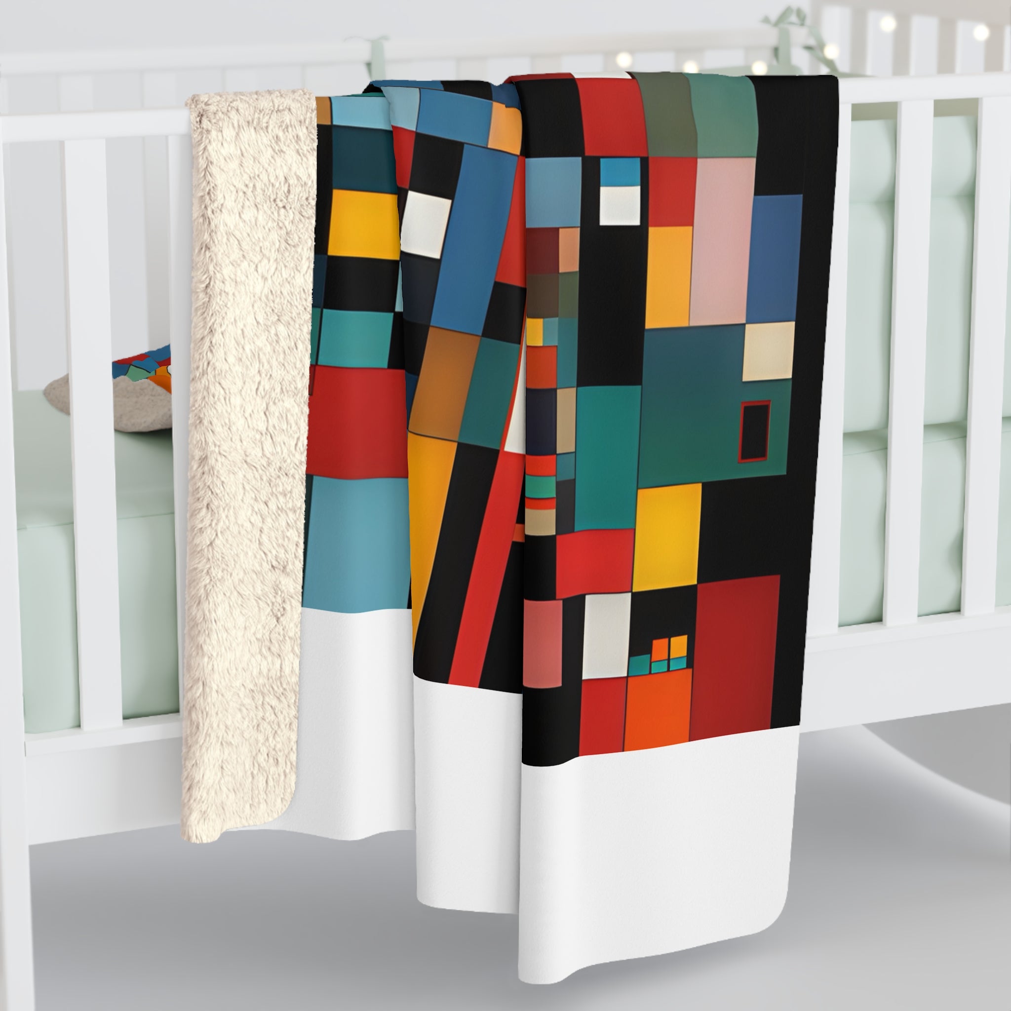 Abstract Reverie Fleece Blanket by JB Studio â€” view 9