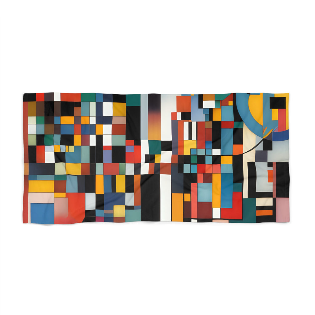 Abstract Reverie Beach Towel by JB Studio â€” view 6