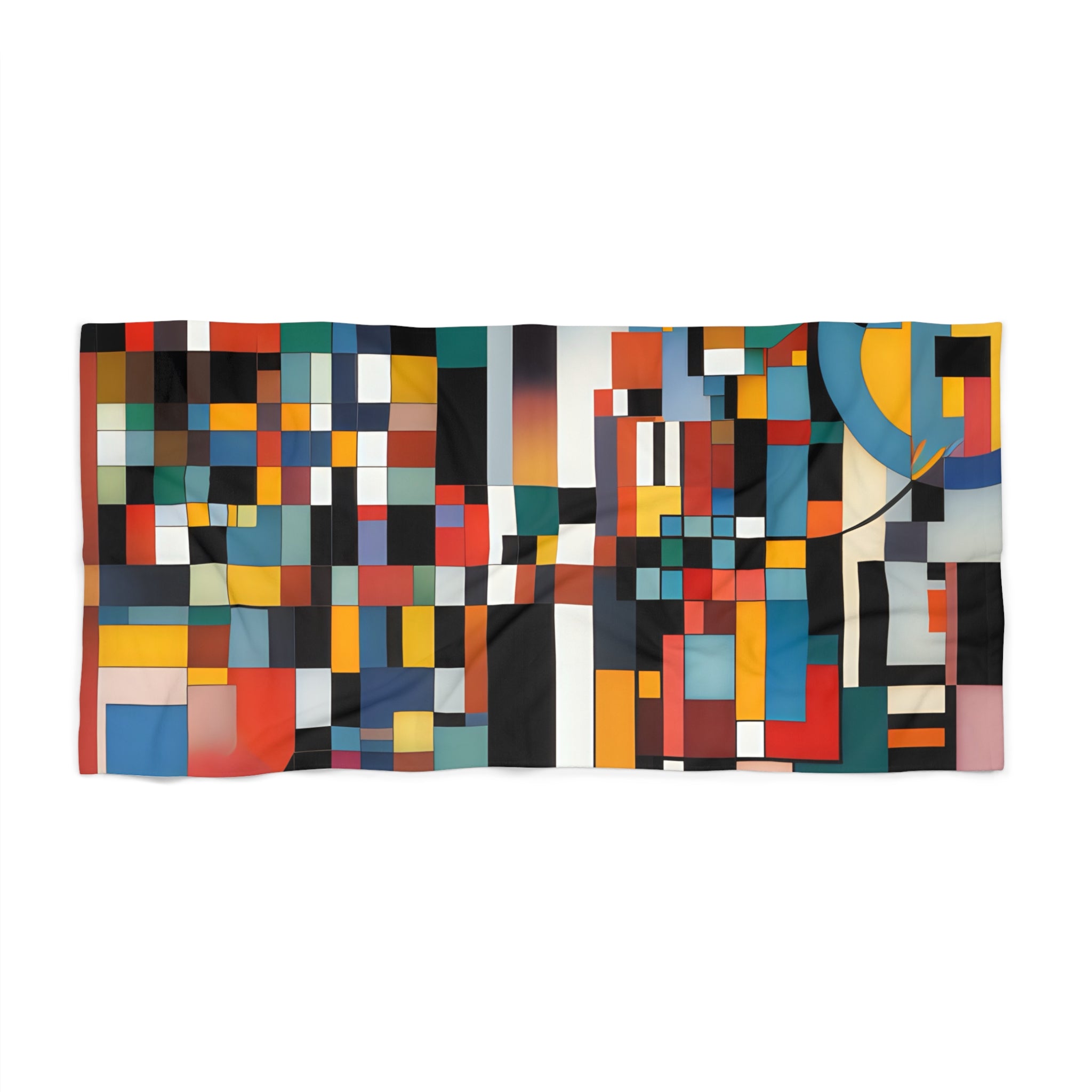Abstract Reverie Beach Towel by JB Studio â€” view 6