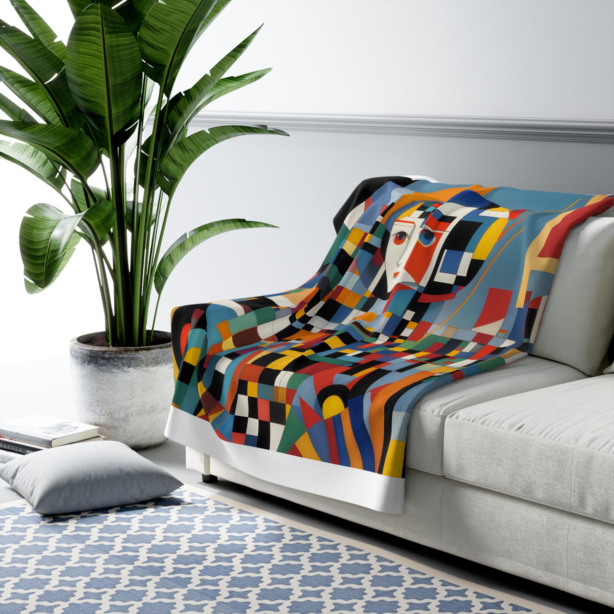 Abstract Reverie Fleece Blanket by JB Studio â€” view 5